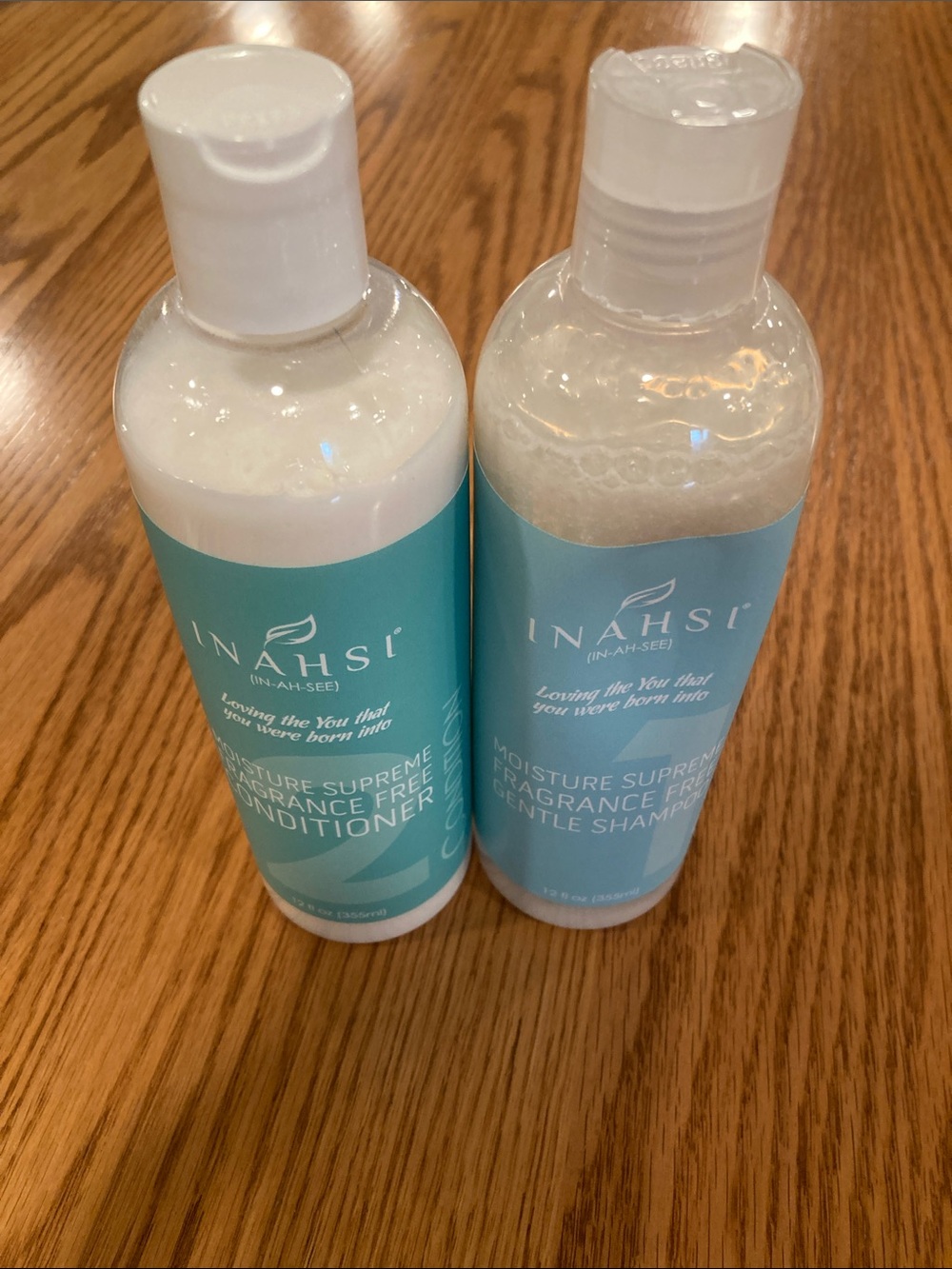 Moisture Supreme Fragrance Free Inahsi Shampoo & Conditioner